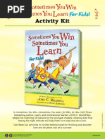 Sometimes You Win—Sometimes You Learn for Kids - Activity Kit