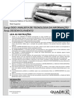 Quadrix 2012 CFP Analista de Tecnologia Da Informacao Desenvolvimento Prova