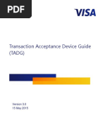 Transaction Acceptance Device Guide TADG V3 May 2015 PDF