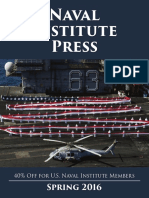 Naval Institute Press Spring 2016 Catalog