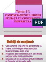 Tema 11. Comportamnetul Firmei Pe Piața Cu Concurență Imperfectă_1