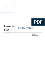 City of Revelstoke 2016-20 financial plan.
