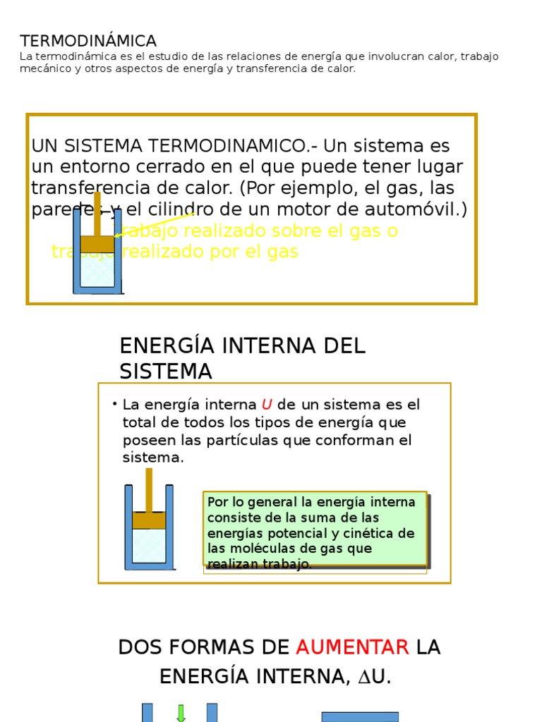 Primera ley de la termodinamica.pptx Capacidad térmica
