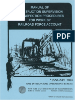 Construction Supervision Manual_Railroad Force Acount