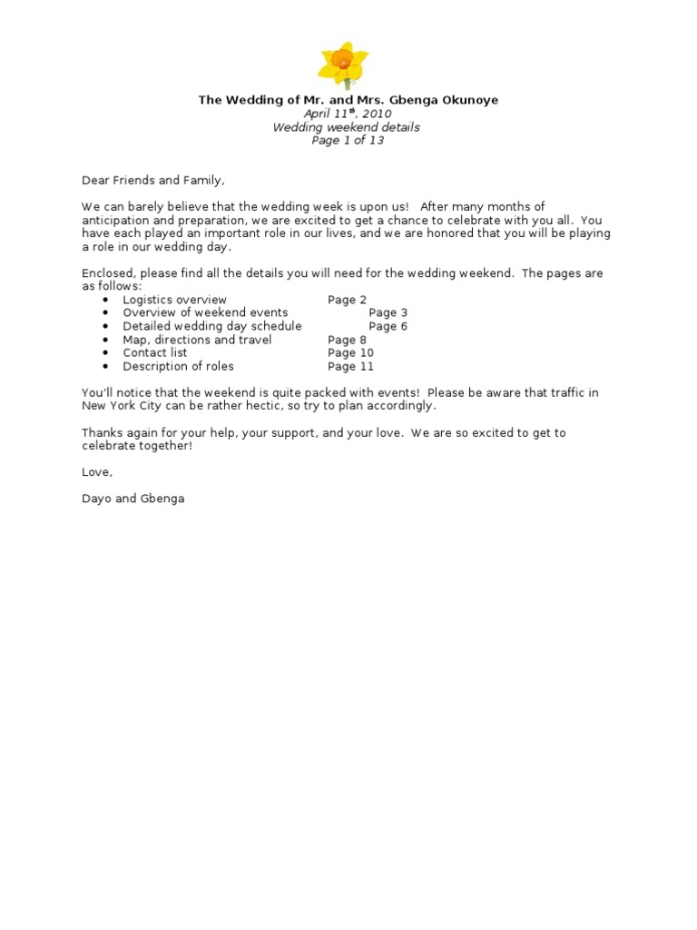 Wedding Memo Template[1] Wedding Bridesmaid