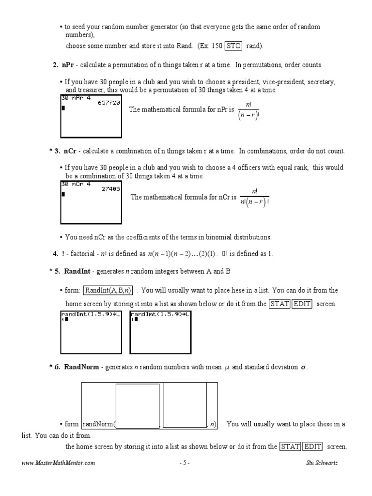 NCR Calculate A Combination of N Things Taken R at A Time. in Combinations, Order Do Not Count