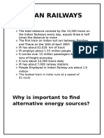 Indian Railways: Why Is Important To Find Alternative Energy Sources?