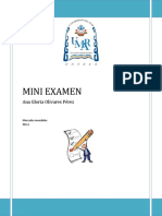 Mini Examen 