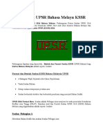 Format Baru Upsr Bahasa Melayu Kssr Pdf
