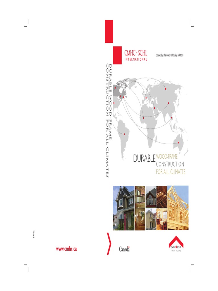 CMHC Durable Wood Frame Construction For All Climates PDF 