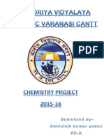 Chemistry Project Class 12