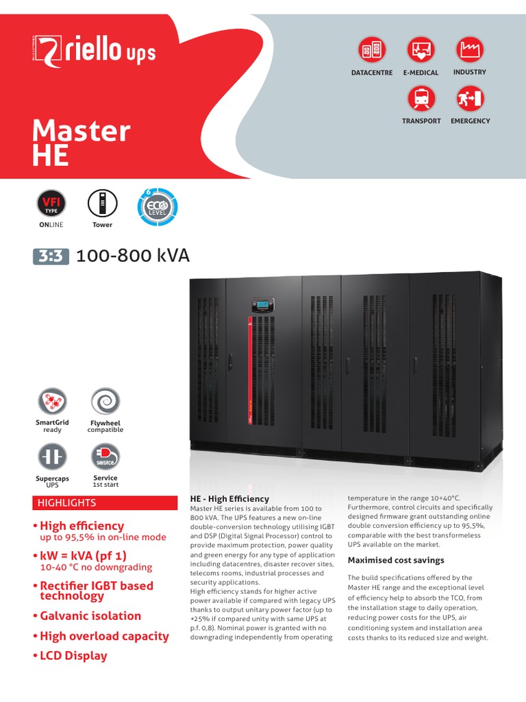 Riello Ups | Download Free PDF | Power Inverter | Rectifier