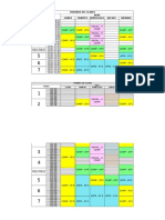 Horario de Clases