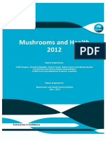 Mushrooms and Health Report 2012