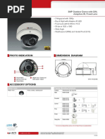 Acti D72a 3mp Outdoor Dome Camera