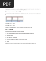 ALV Summations and Calculation For Different Columns