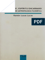 Lucas L., Ramón - El Hombre, Espíritu Encarnado. Compendio de Antropología Filosófica