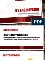 Introduction To Safety Engineering