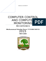 Computer Monitroing and Computer Control