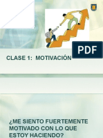 Clase 1 Sobre Motivación 2013