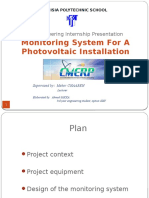 Monitoring System For A Photovoltaic Installation