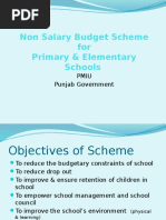 Non Salary Budget Scheme