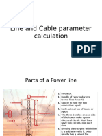 Line and Cable Parameter Calculation