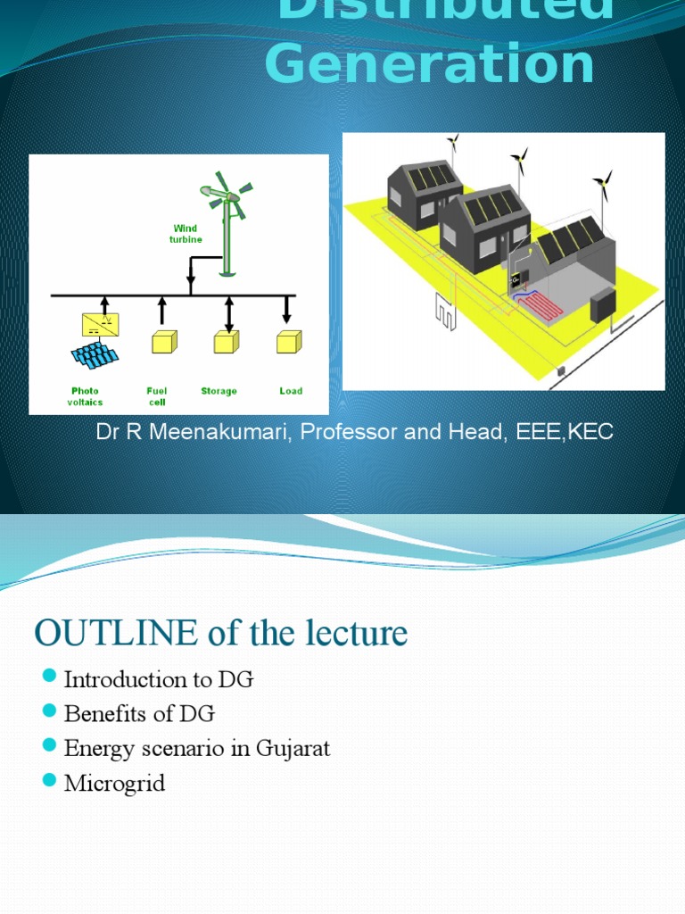 Overview of Distributed Generation in Gujarat | PDF | Distributed ...