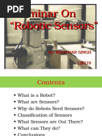 Robotic Sensors