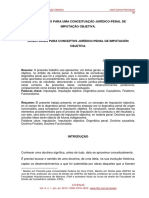 Direito Penal - Imputação Objetiva