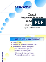 Tema 4-Programacion Basada en Objetos