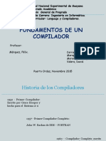 Fundamentos de Un Compilador