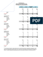 Yum Brands Q3 2013 Unit Activity Summary Excluding Licensees