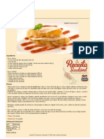 Receitas Saudaveis Panqueca de Frutas