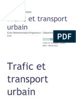 00 Trafic Et Transport Urbain - Présentation