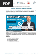 Press Release Curso Aumentar Vendas com Marketing Digital 360
