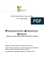 Resenha A Série Sobre Desenvolvimento Urbano