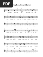 Swing Low, Sweet Chariot - Lead Sheet