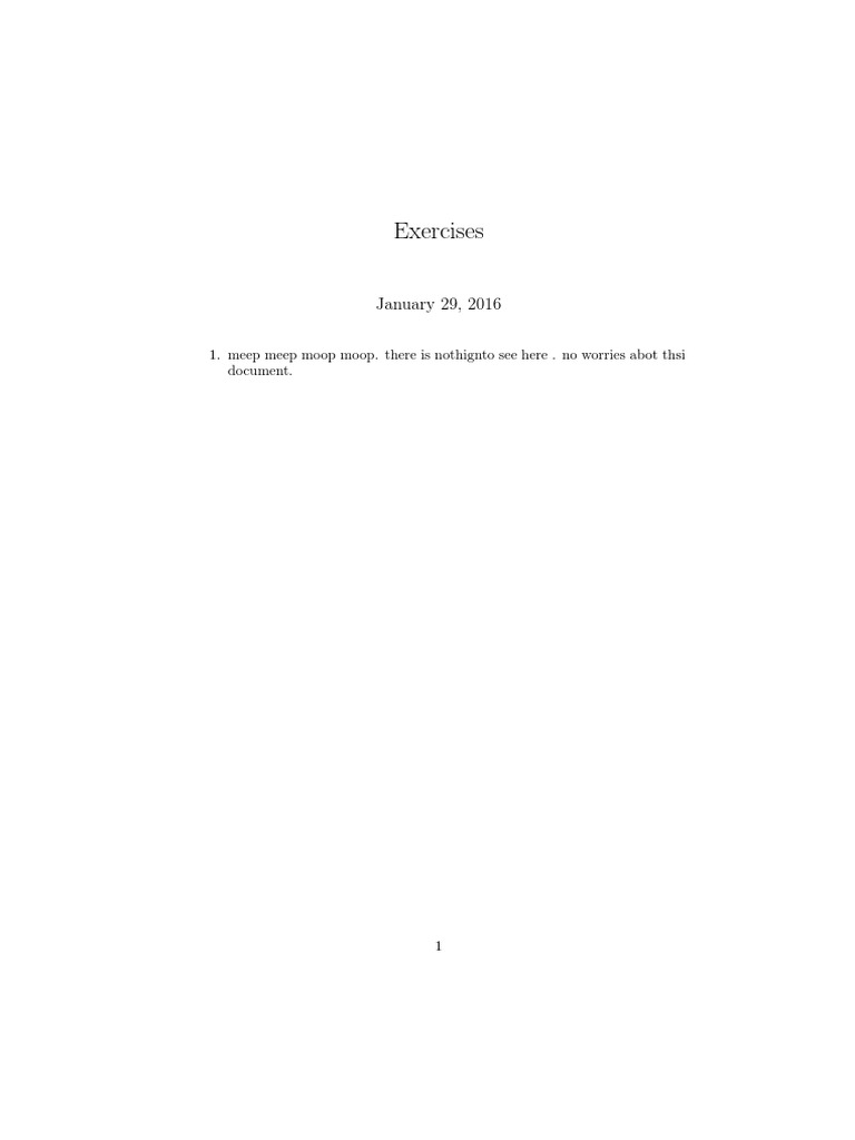 Scribd Exercises | PDF