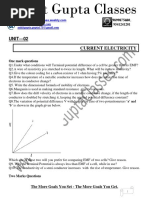Unit - 02: Current Electricity