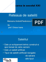 Retele de Sateliti