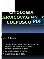 Citologia y colposcopia Patologia maligna de cervix 