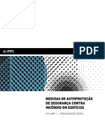 Medidas de Autoproteção de SCIE - Vol I