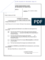 US v Casellas 13-201 (JRG) Judgment of Dismissal (Revised-Sept 15)