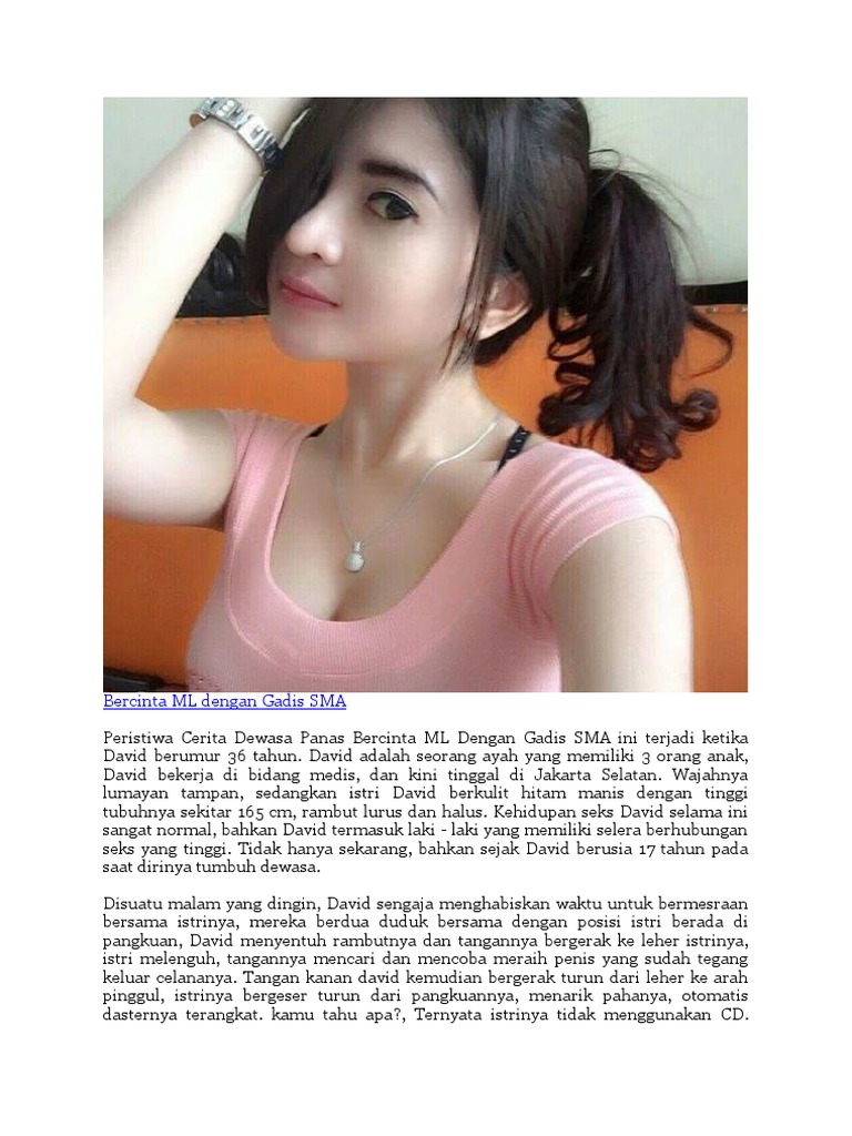 Bercinta ML Dengan Gadis SMA Bercinta ML Dengan Gadis SMA