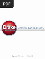 Download Drake Software Users Manual 2015 by mystcrich SN297169996 doc pdf