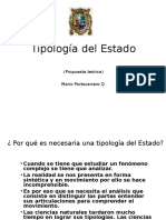 Tipologia Del Estado