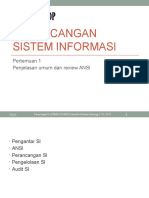 Pertemuan 1-Review ANSI Dan Pengembangan SI