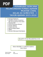 Download Rpp Muatan Lokal Kelas Xii by Ekapty Tyas Pradietha SN297174895 doc pdf