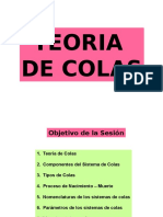 TEORÍA DE COLAS: COMPONENTES, TIPOS Y PARÁMETROS